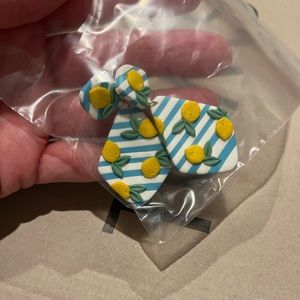Lemon earrings